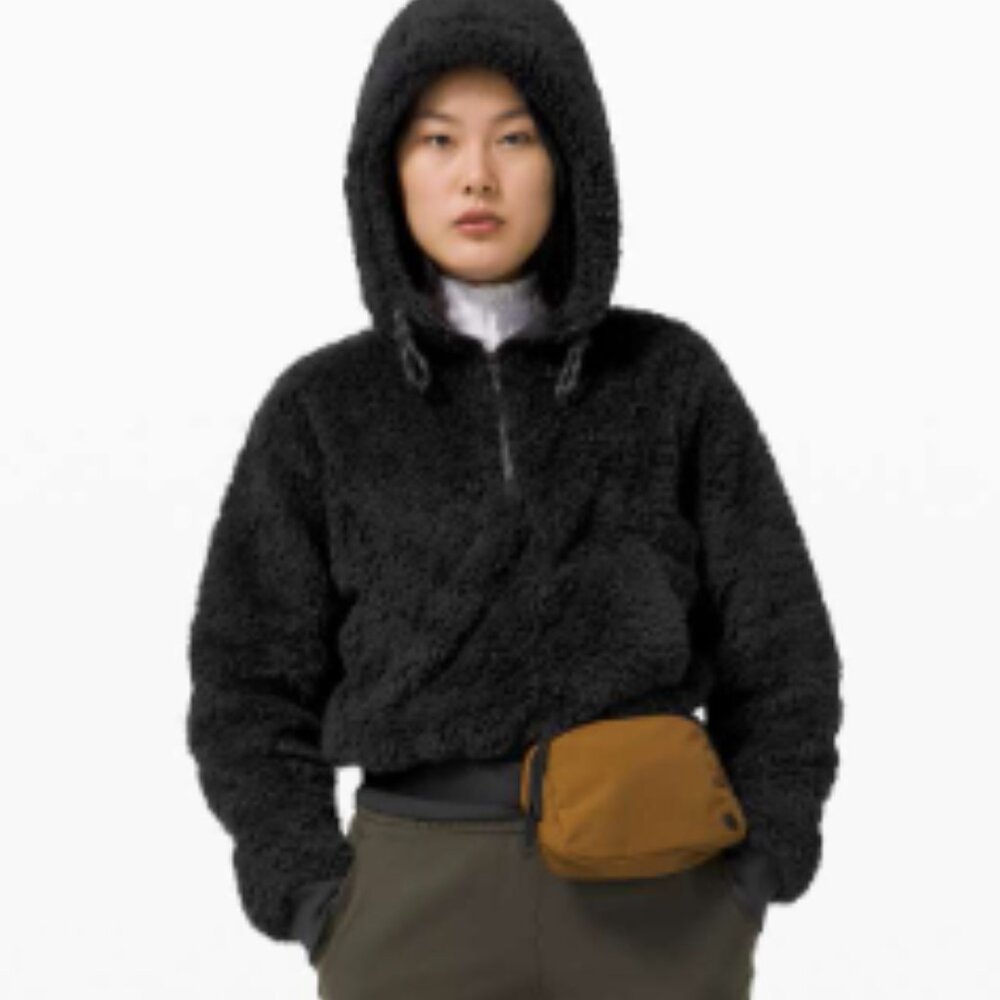 (6154) Lululemon Oh So Sherpa Half Zip Sz 2 *LOVED - Picture 4 of 10